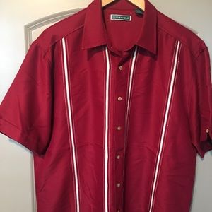 Men’s casual button up short sleeve